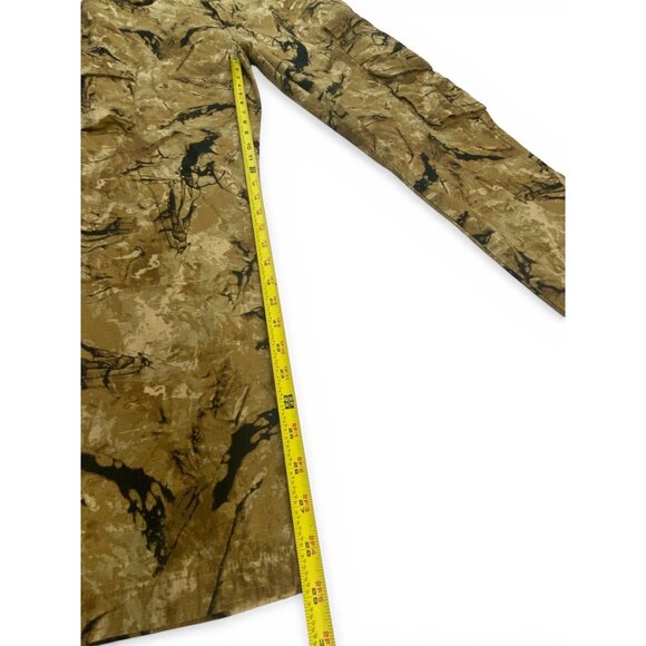 Forever 21 Men Brown Cotton Regular Fit Printed Cargo Joggers Size 33 - Picture 7 of 11